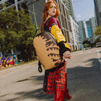 Designer Drip Effect Backpack