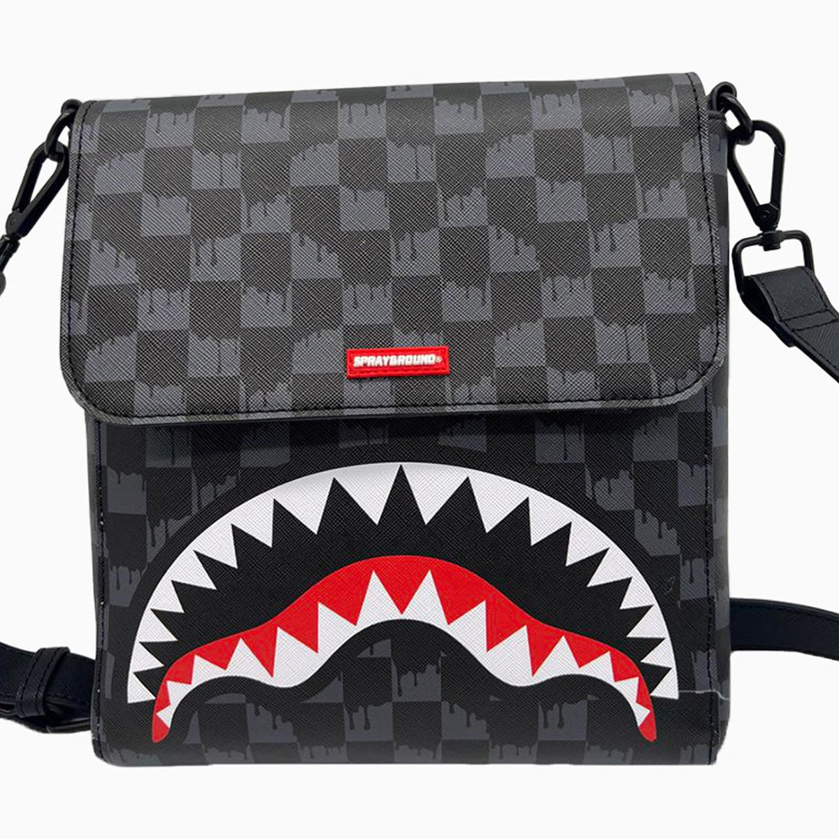 Bolso Bandolera Drip Check Shark Messenger