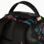Mochila DLX con dragones bordados