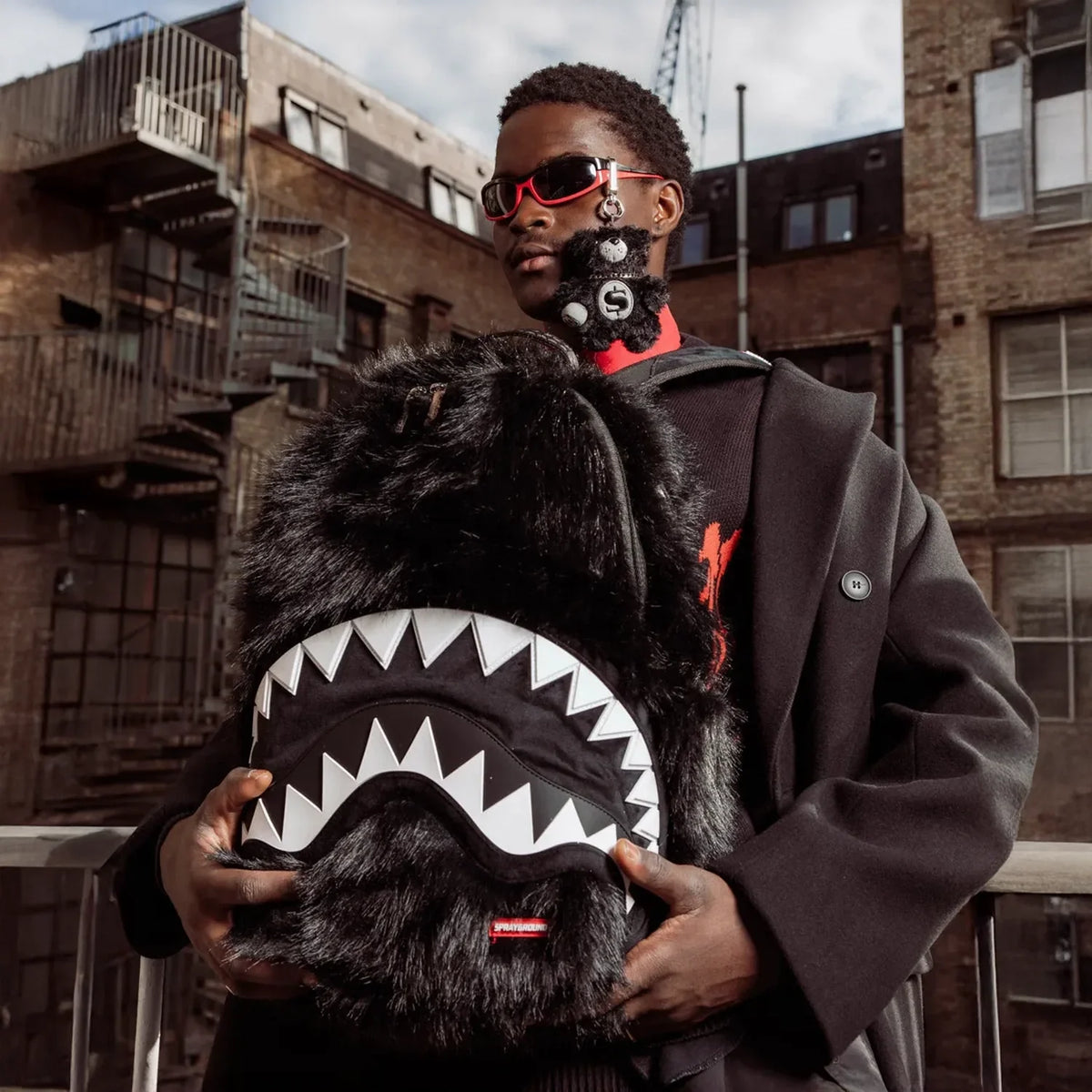 Furzilla Shark Night Backpack