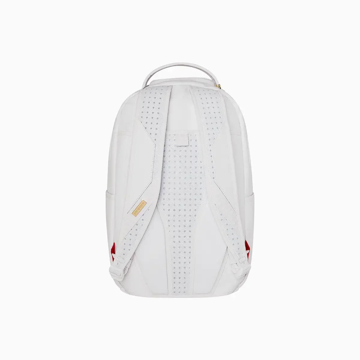 Gold Brick Luxe White Backpack