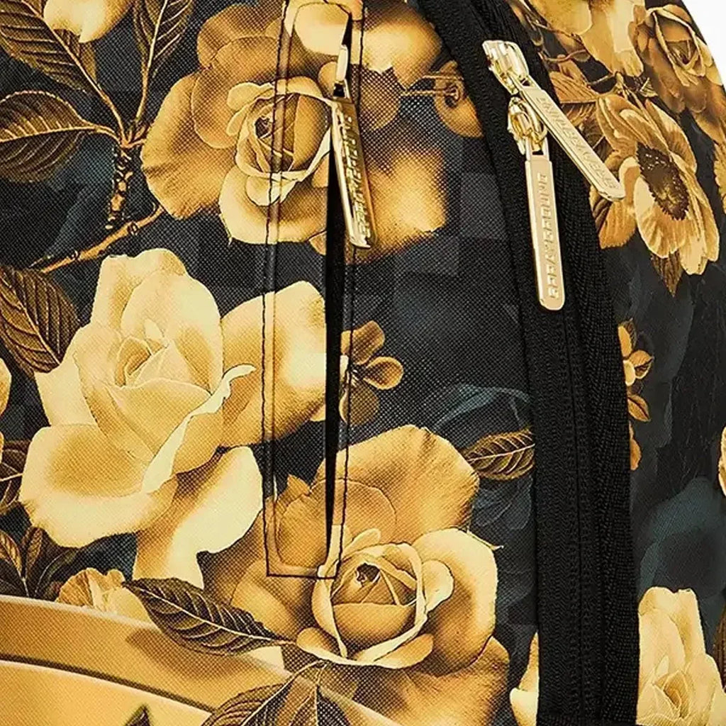 Gold Floral Remix Backpack