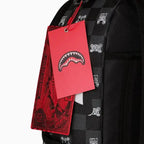 Gray Peeking Character Check Backpack