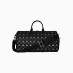 Gray Peeking Character Check Duffle