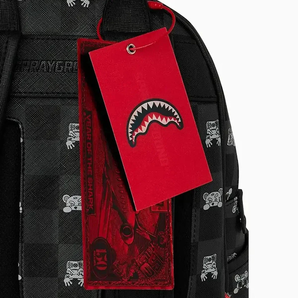 Gray Peeking Character Check Savage Backpack