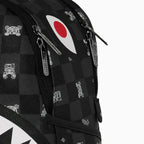 Gray Peeking Character Check Savage Backpack