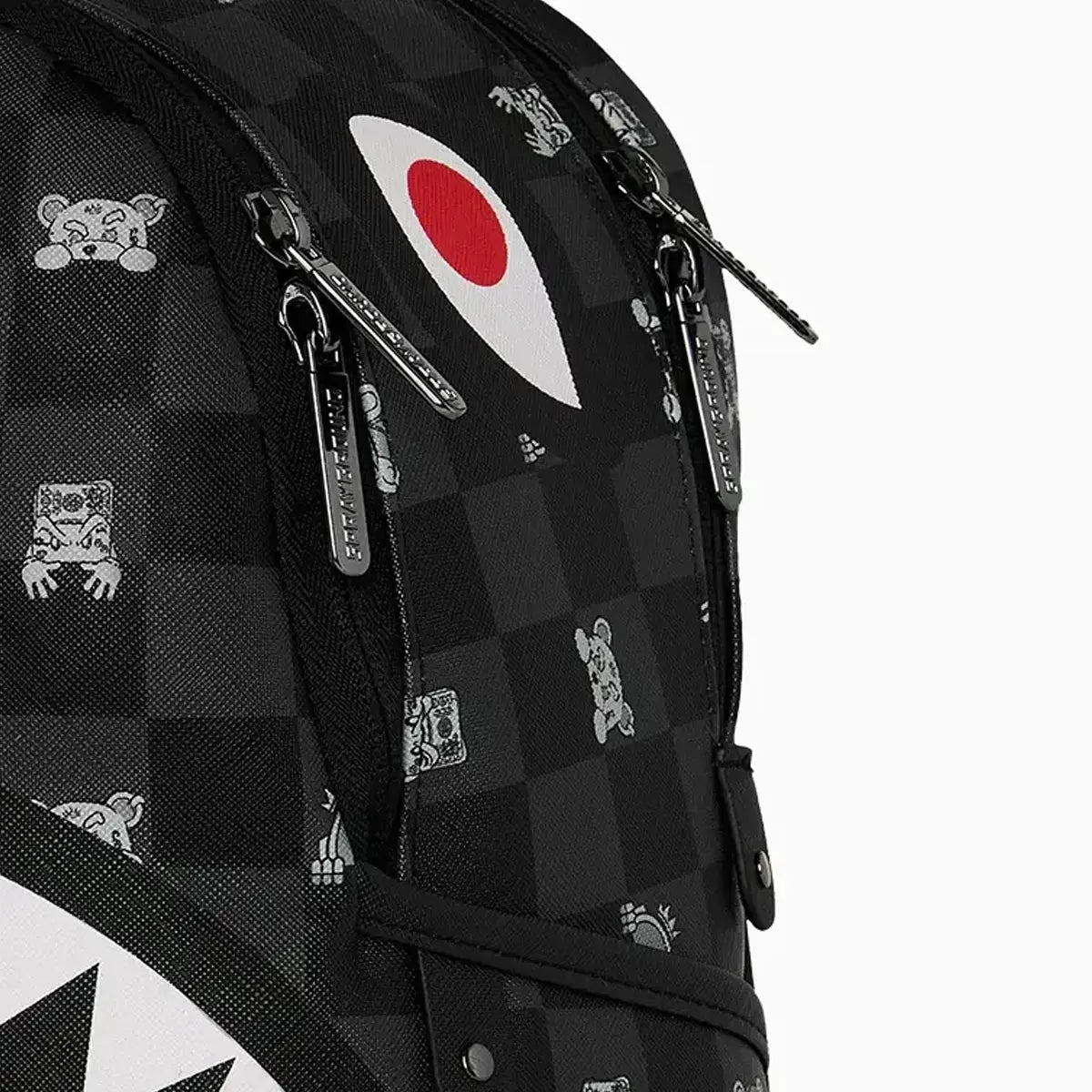 Gray Peeking Character Check Savage Backpack