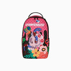Mochila de viaje con doble fondo "Felizmente Hambriento"