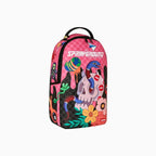 Mochila de viaje con doble fondo "Felizmente Hambriento"