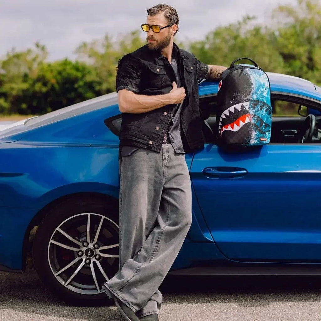 High Tide Sharks In Paris Backpack