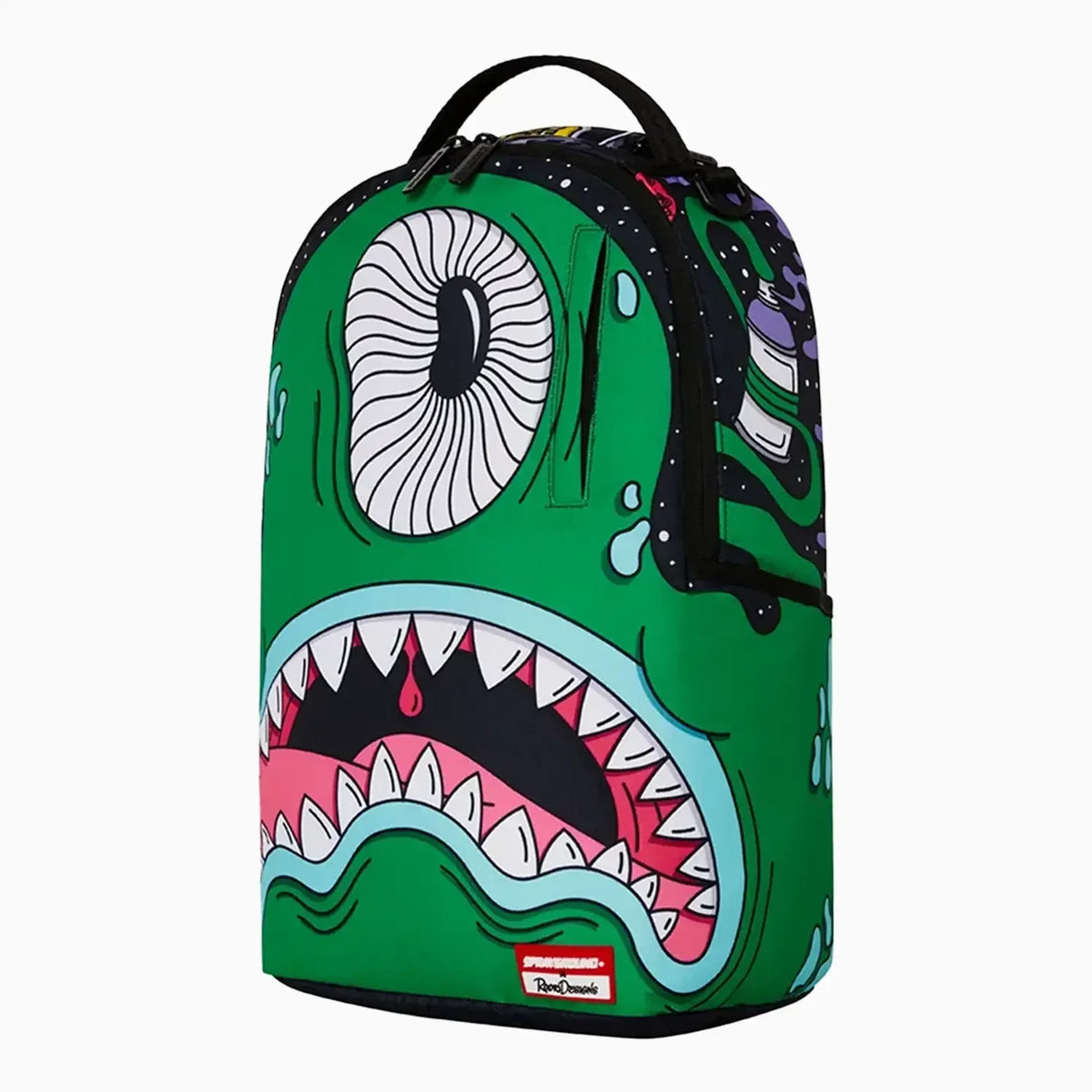 Mochila alienígena verde Jorge Rodríguez