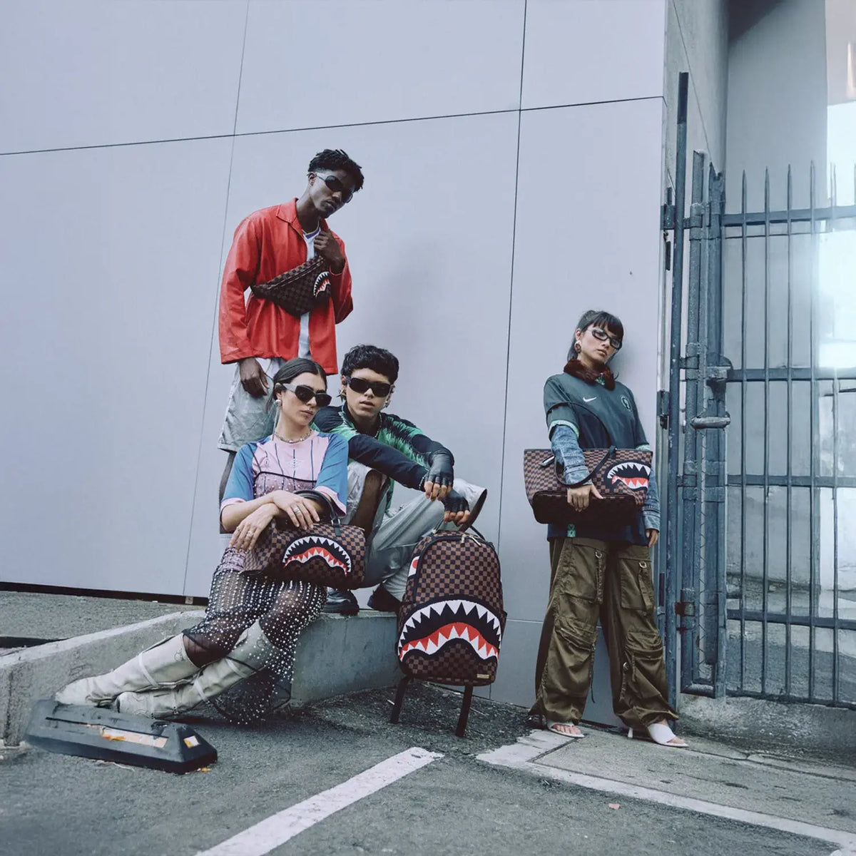 Mochila Knit Sharks In Paris 2.0 DLXSV