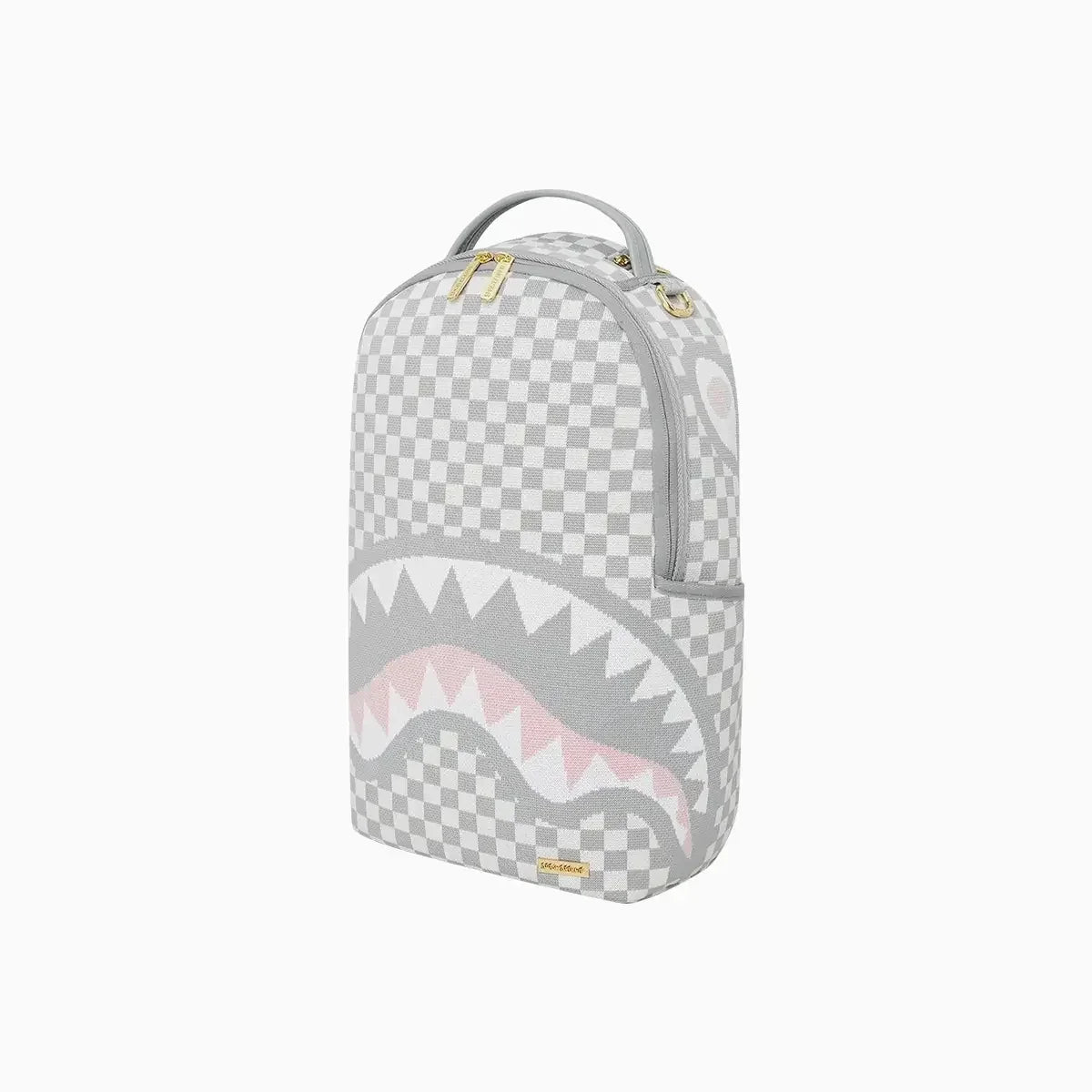 Sac à dos de luxe crème Knit Sharks In Paris