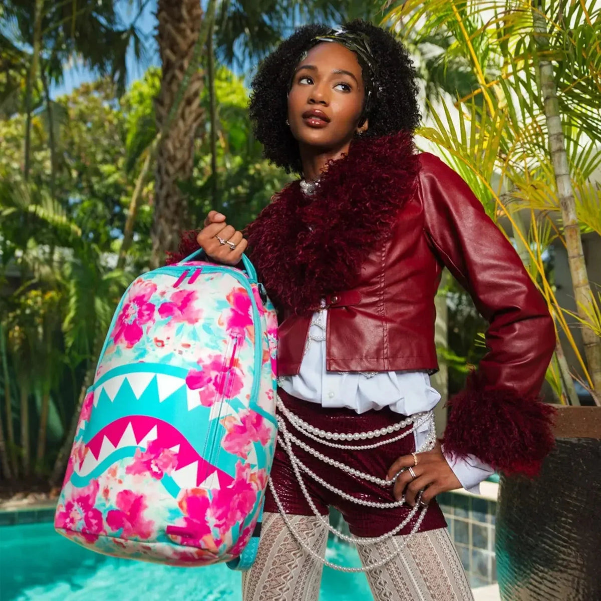 Miami Fresh Floral Dlxr Backpack