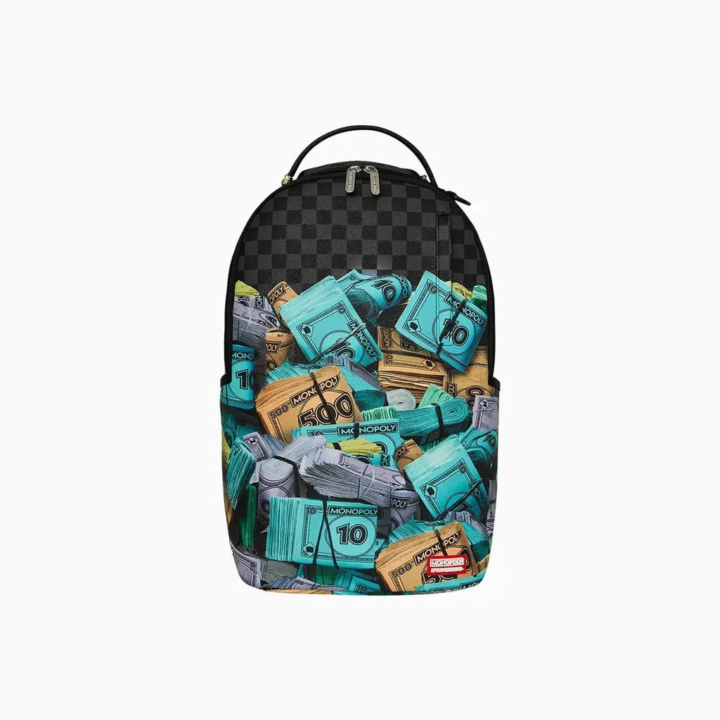 Monopoly Money Stacks Backpack