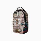 Mochila de carteles de "Se Busca" de tiburón de One Piece