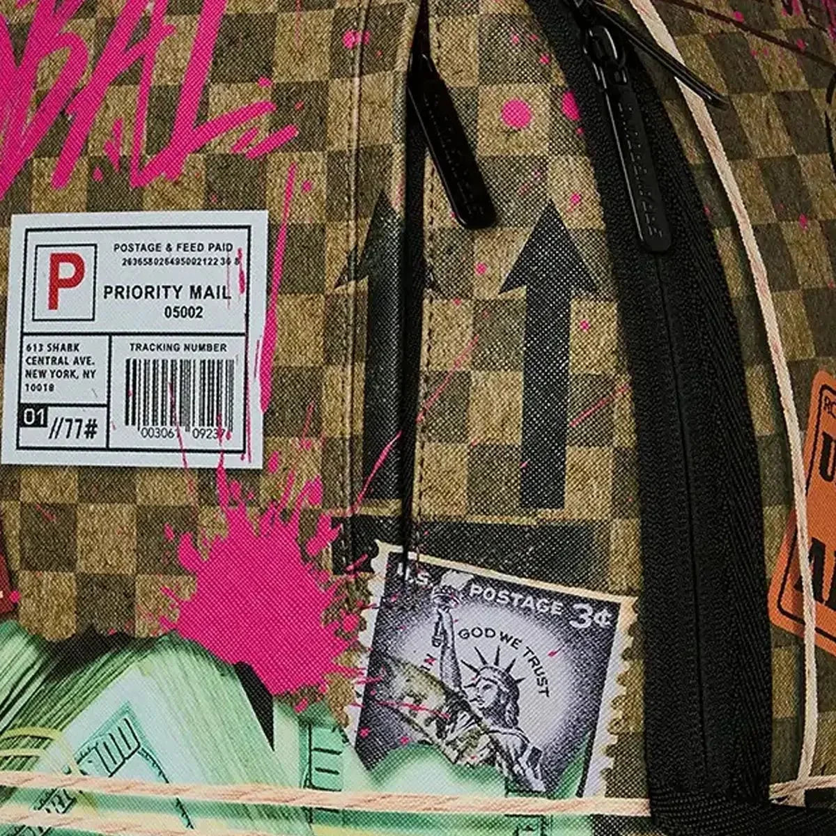 Mochila con Compartimento Secreto para Dinero