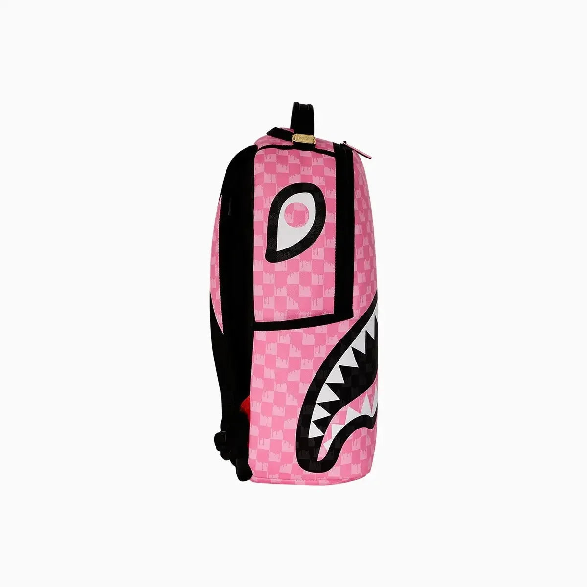 Pink And Black Drip Check Dlxsv Backpack