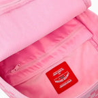 Pink Sharks In Paris Patch Backpack