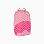 Pink Sharks In Paris Patch Backpack