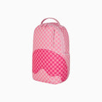 Pink Sharks In Paris Patch Backpack