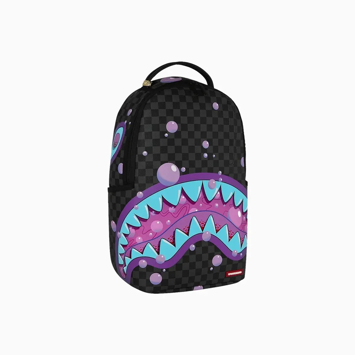 Mochila de la invasión del slime morado