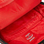 Red Leopard Puffer Dlx Backpack