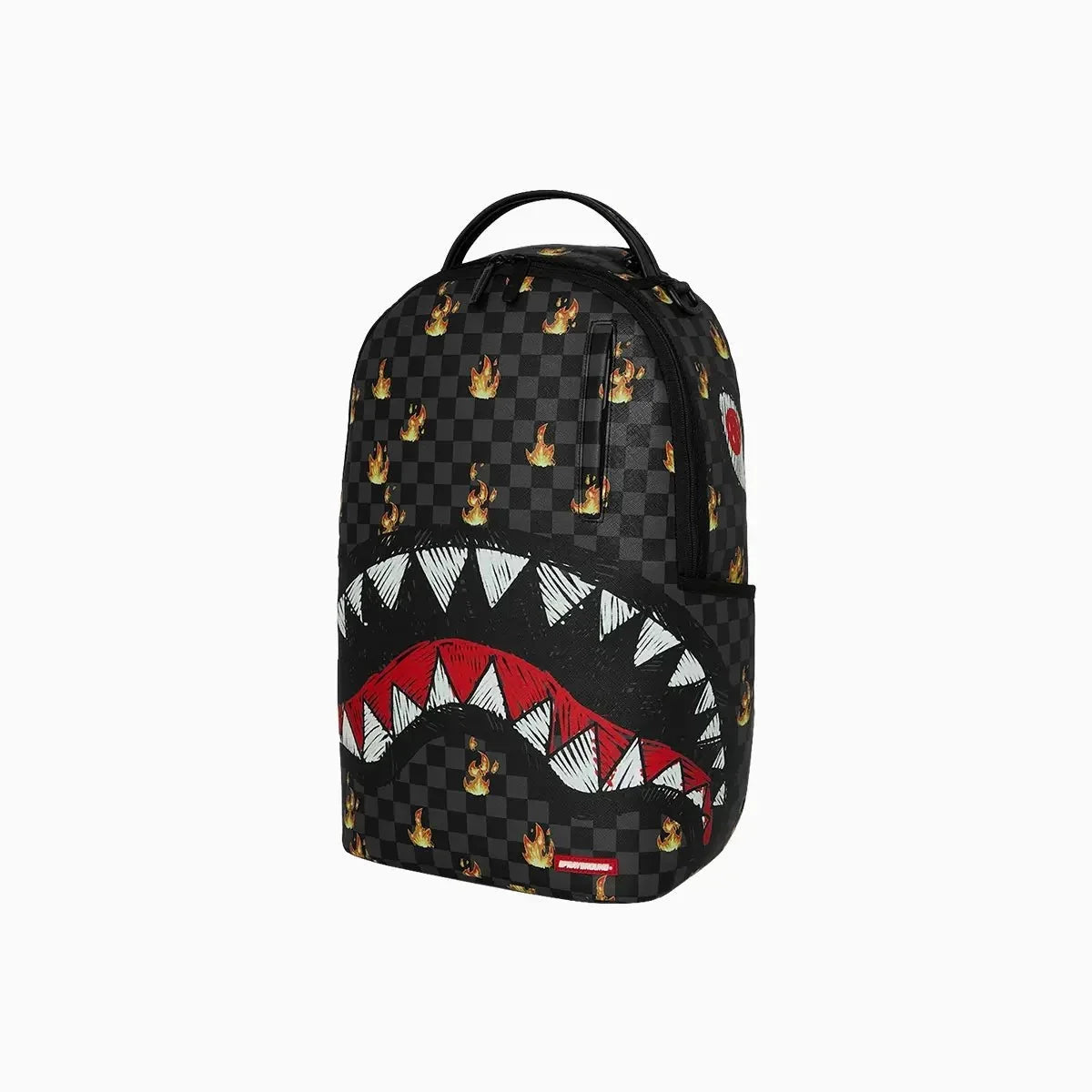 Mochila de tiburones de fuego superardientes en París