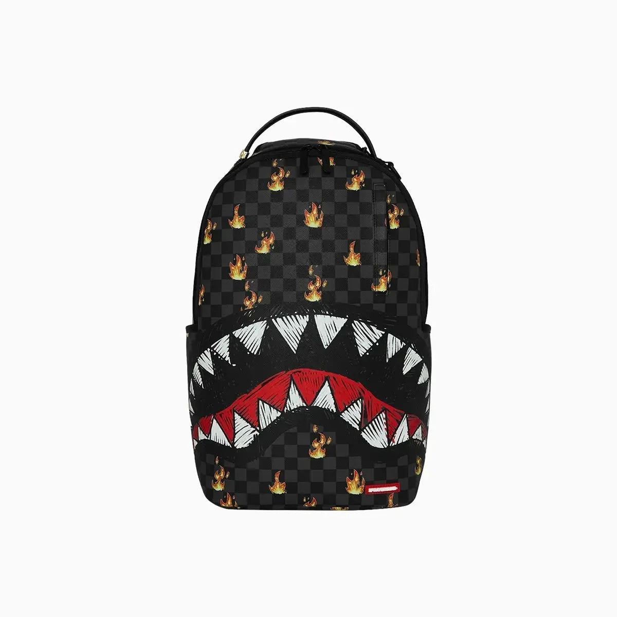 Mochila de tiburones de fuego superardientes en París