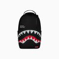 Shark Central Black Embroidered Shark Backpack