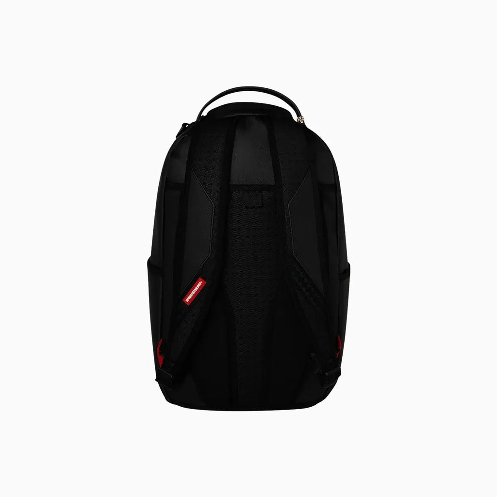 Shark Central Black Embroidered Shark Backpack