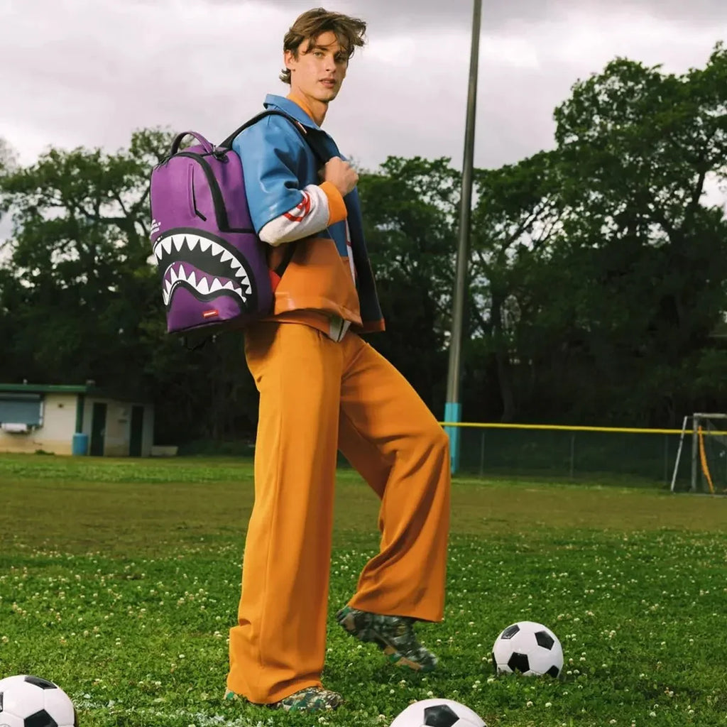 Shark Central Bubble Shark Purple Backpack