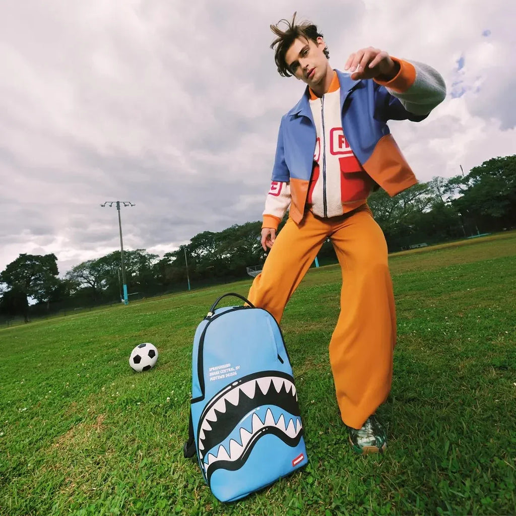 Mochila Azul Cielo Bubble Shark Shark Central