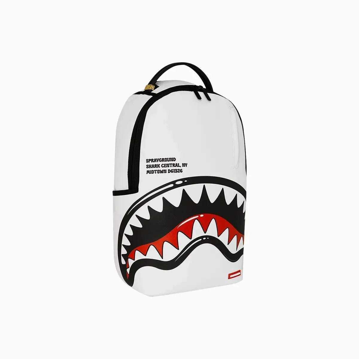 Mochila blanca Tiburón Burbujeante Shark Central