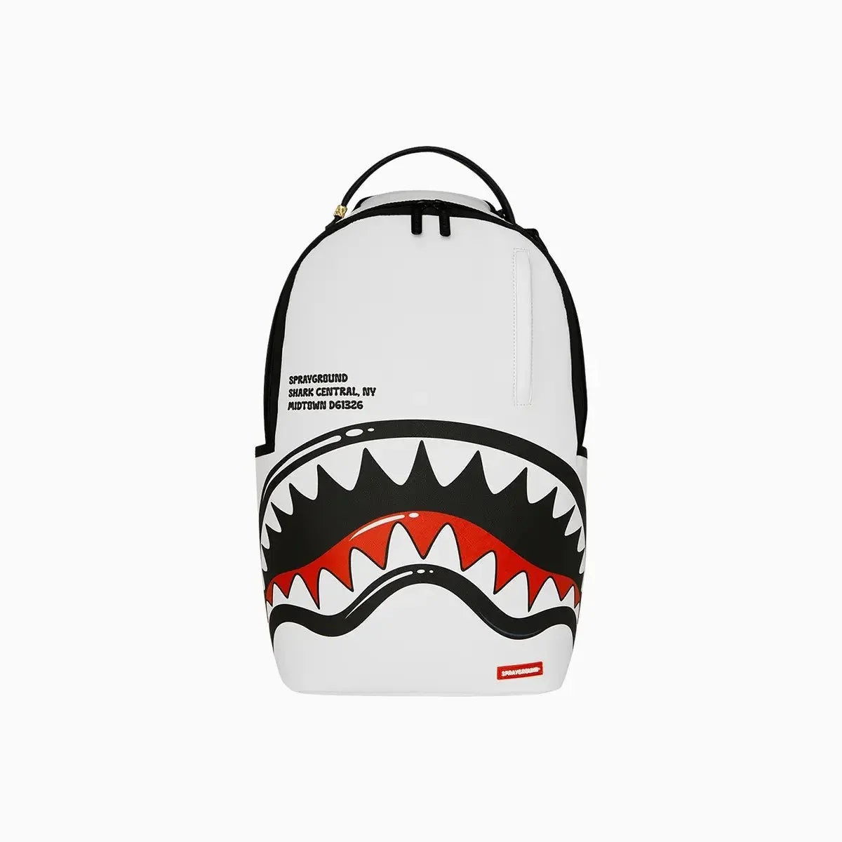 Mochila blanca Tiburón Burbujeante Shark Central