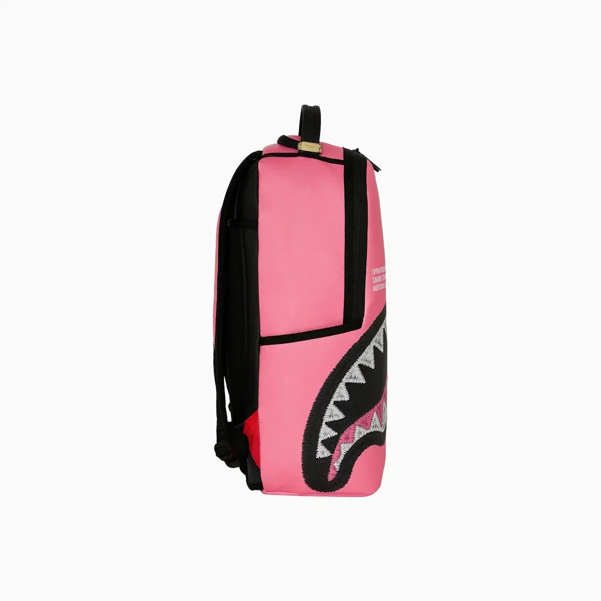 Mochila Rosa Bordada de Tiburón Shark Central