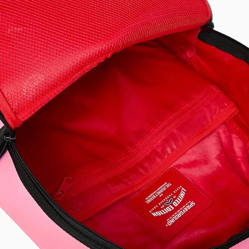 Mochila Rosa Bordada de Tiburón Shark Central