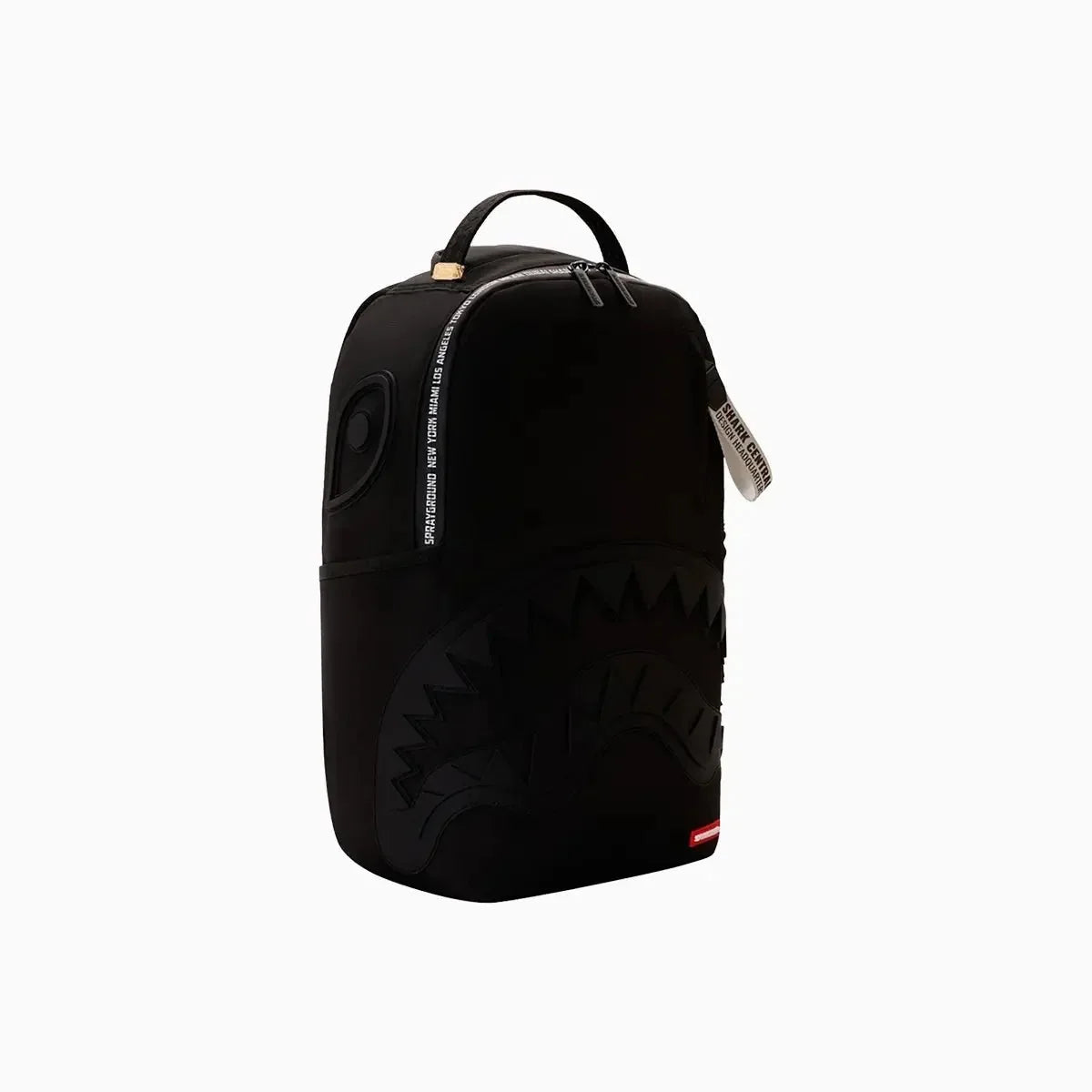 Mochila con cremallera estampada Shark Central
