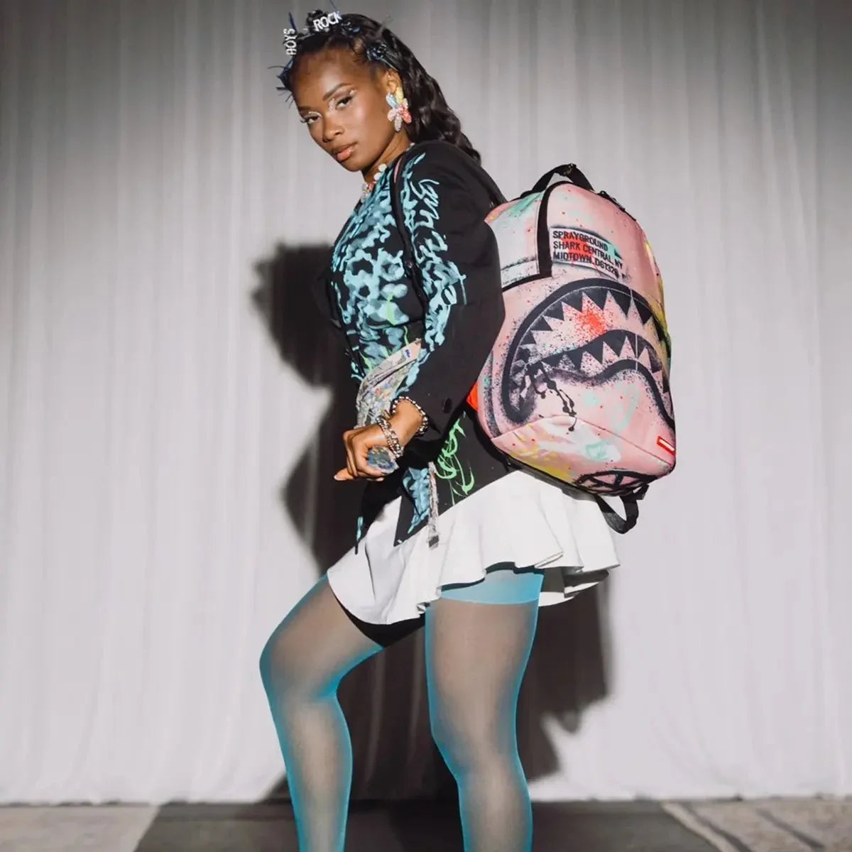 Shark Central Stencil Lab Backpack