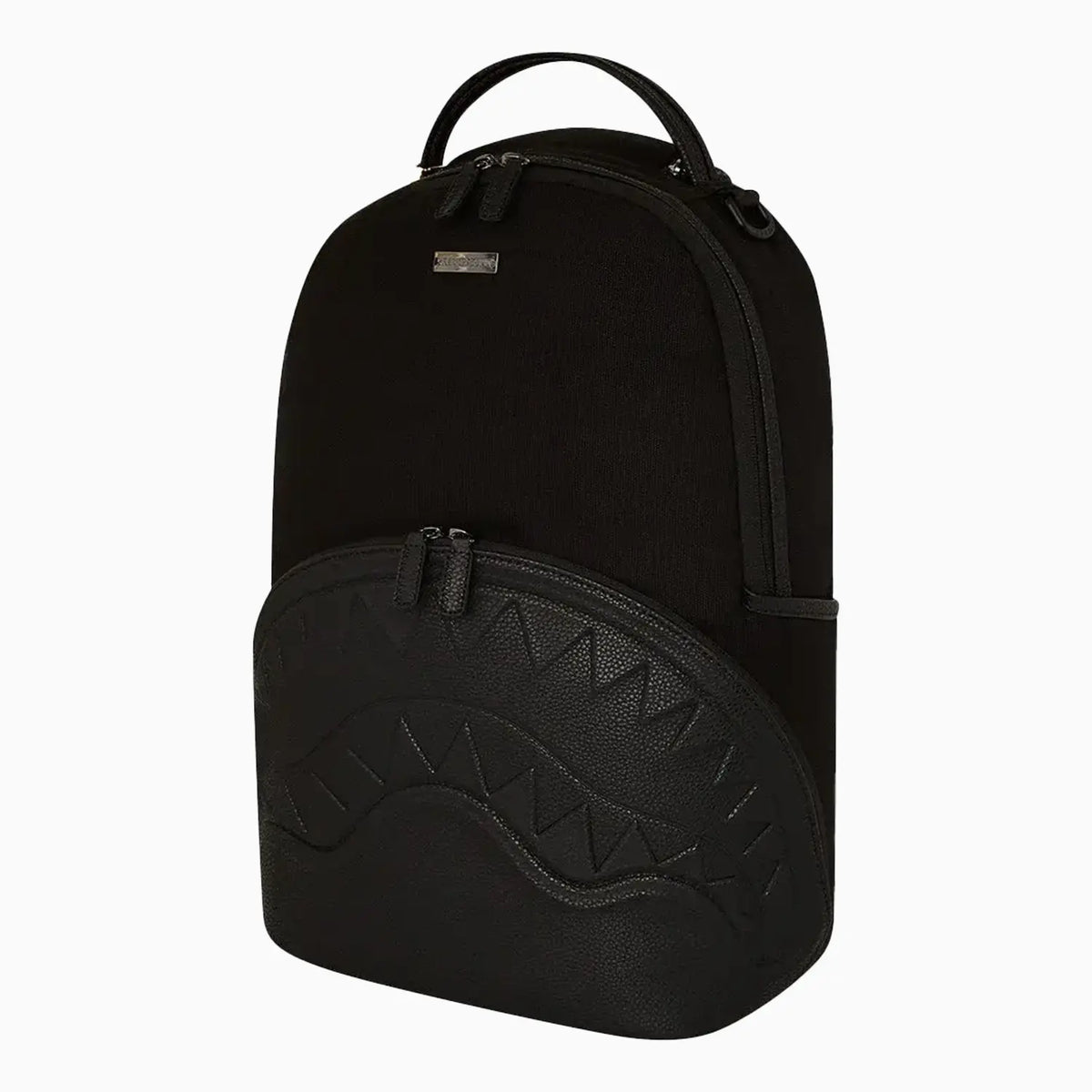 Shark Pocket Canvas Backpack