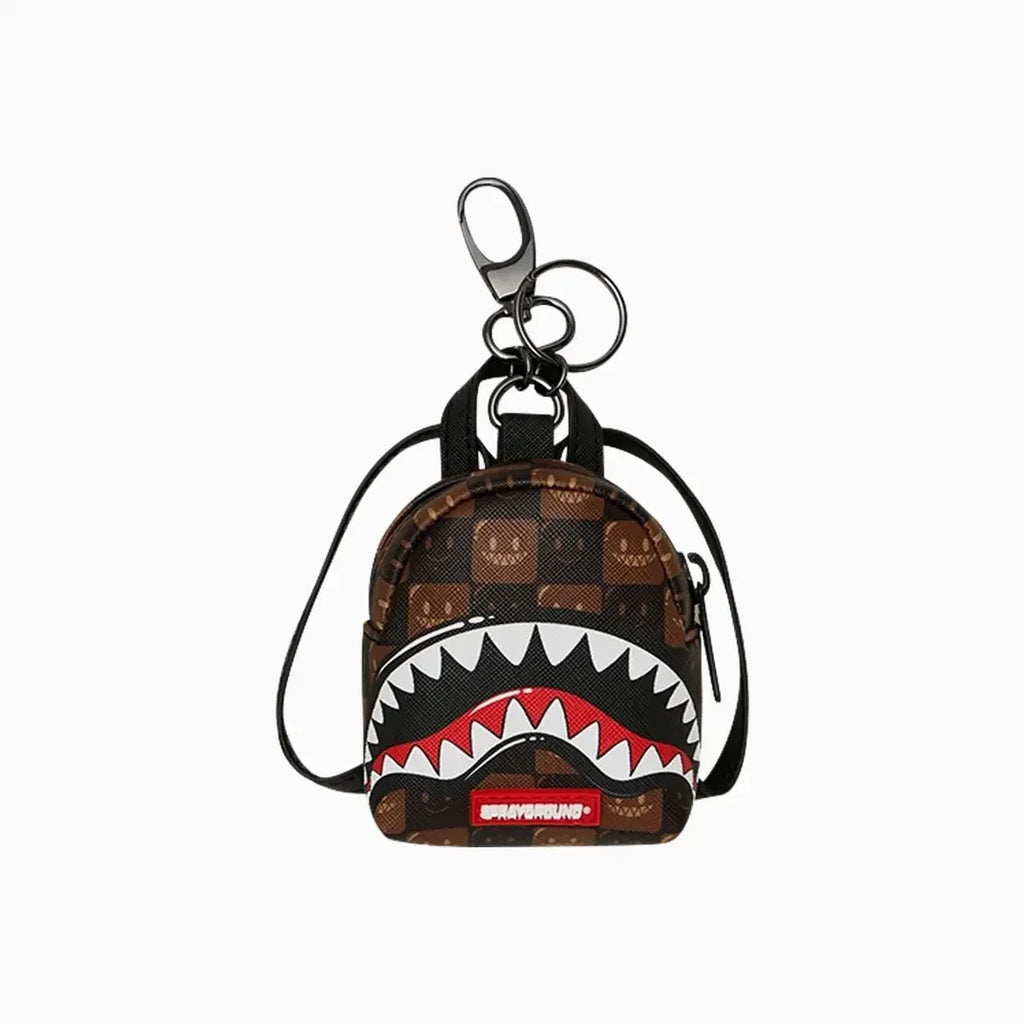 Sharks In Paris Grin and Grind Backpack Keychain
