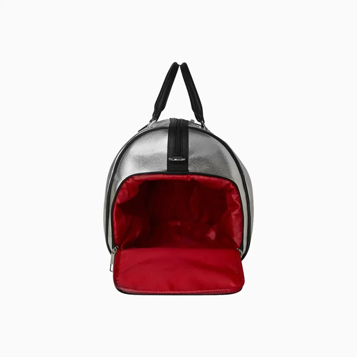 Silver Side Drip Duffle