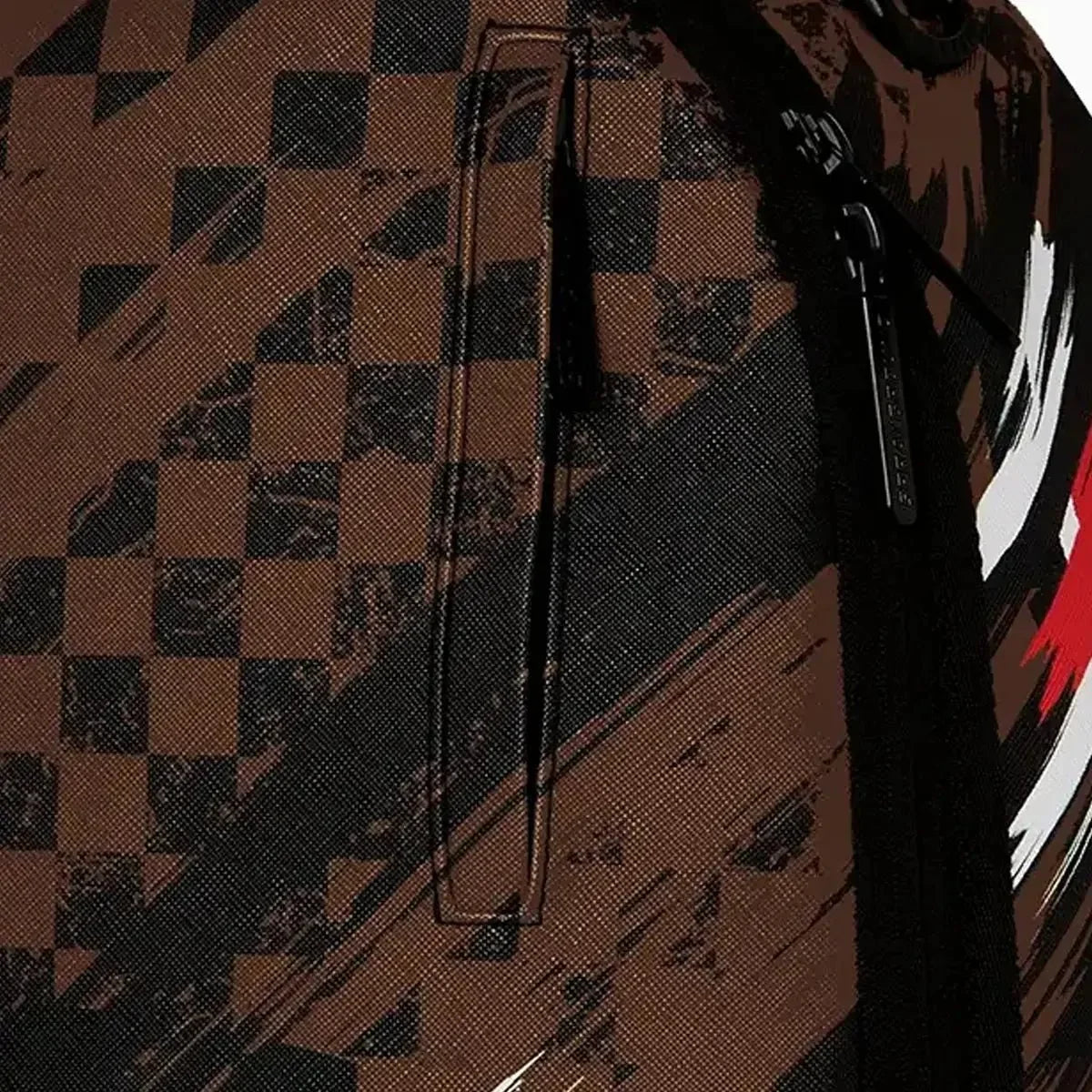 Sac à dos grunge maculé