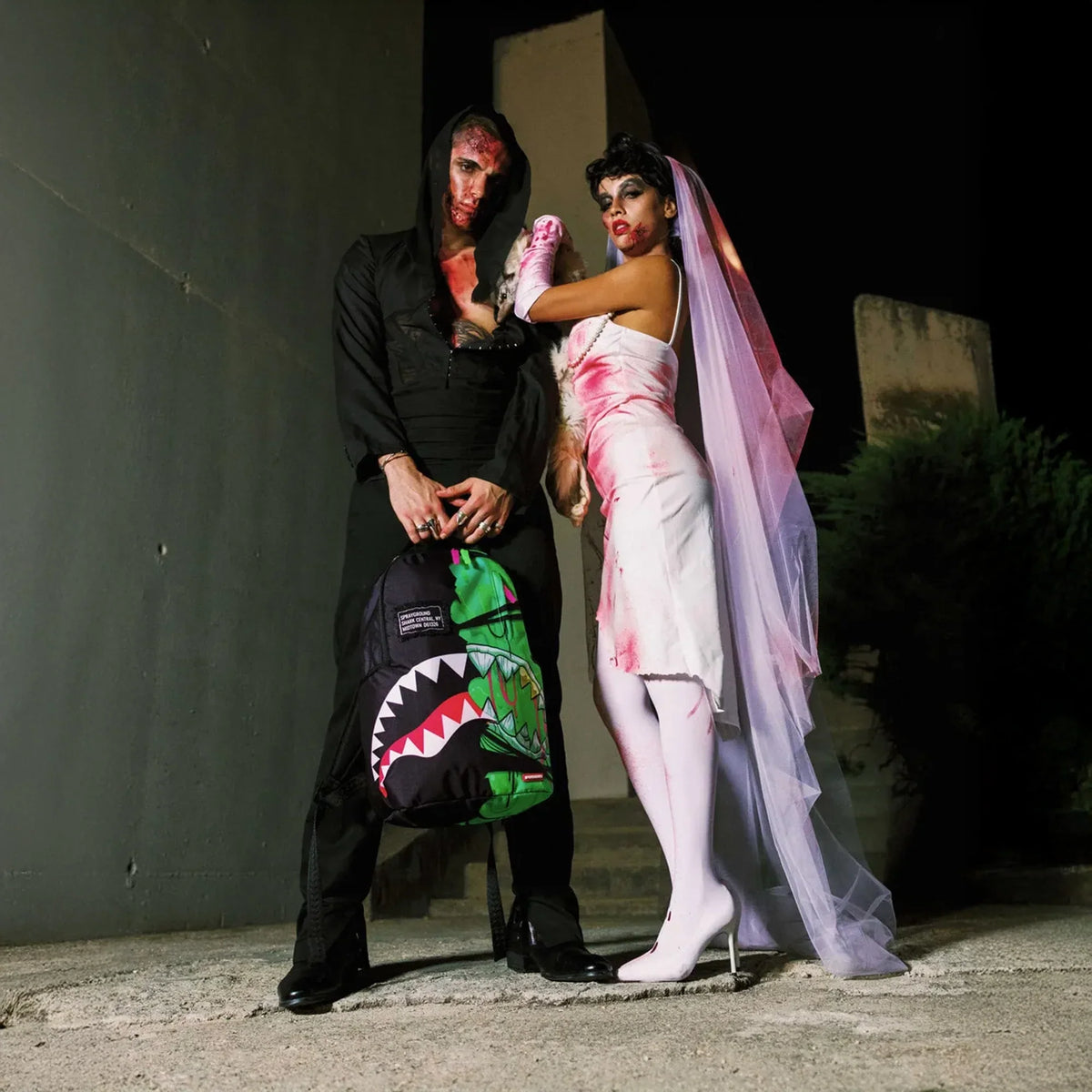 Zombie Ooze Shark Central Backpack