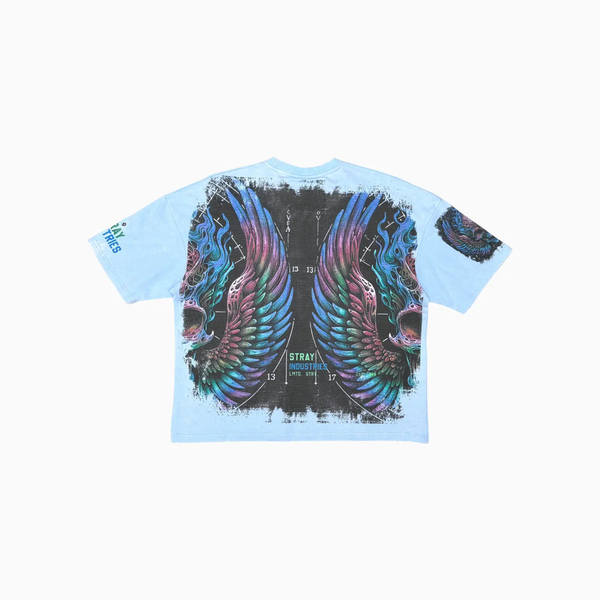 Men's Burning Skull T-Shirt