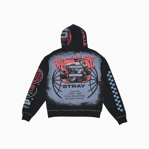 Sweat à capuche zippé Eastedge Bad to The Bone pour homme