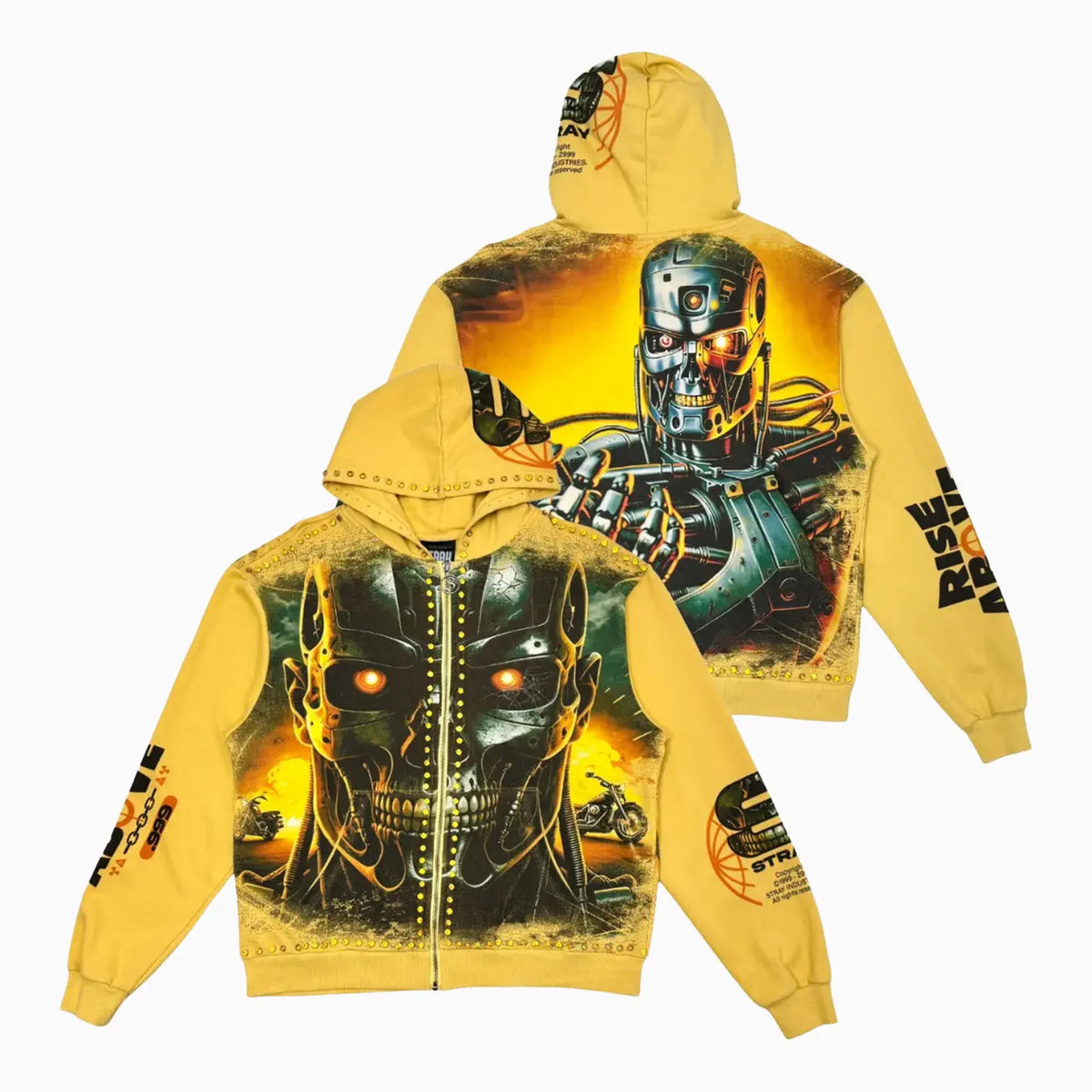 Men's Robot Full-Zip Hoodie