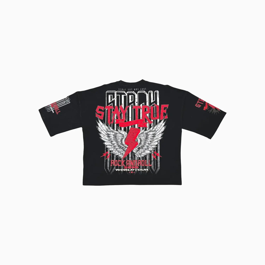 Men's Rock and Roller 2099 World Tour Oversized Graphic T-Shirt