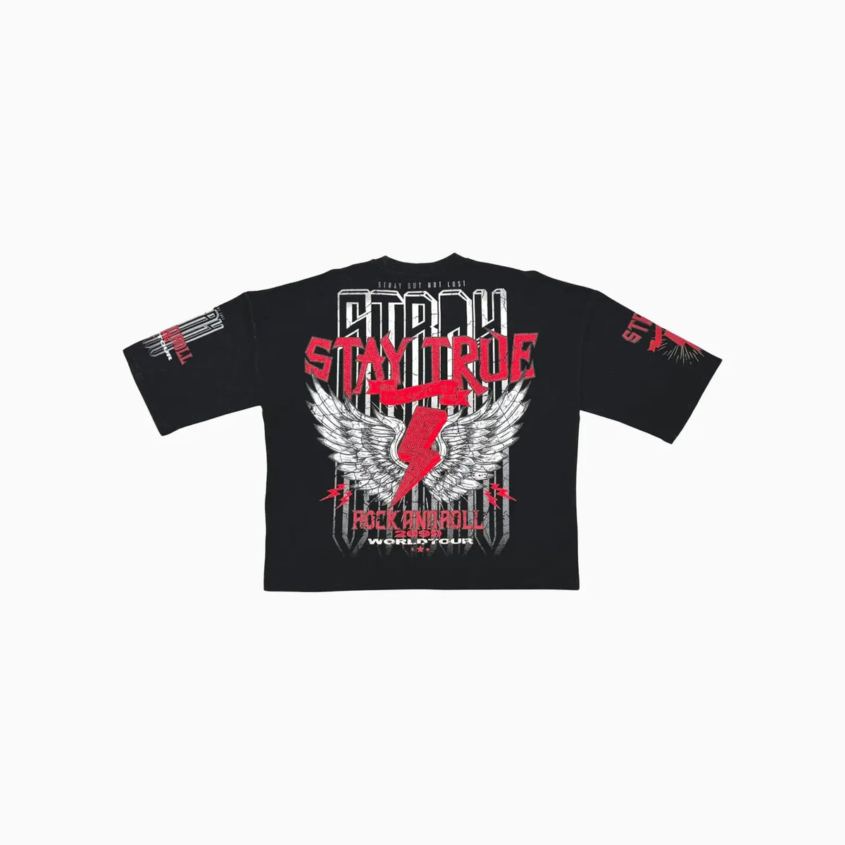 Men's Rock and Roller 2099 World Tour Oversized Graphic T-Shirt