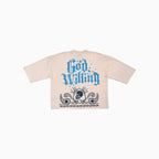 T-shirt court à manches courtes et coupe large pour homme